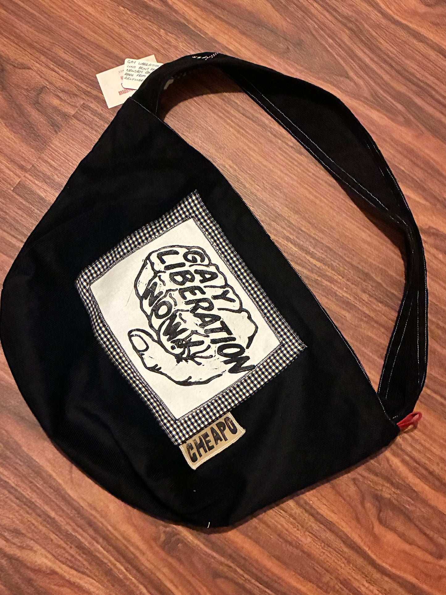 GAY LIBERATION NEWSBOY BAG