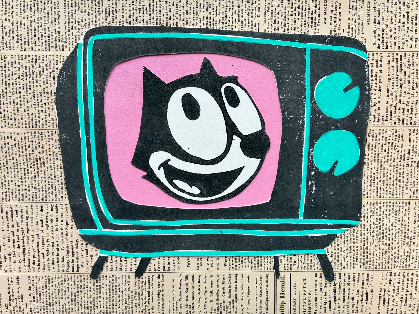 FELIX THE CAT PRINT